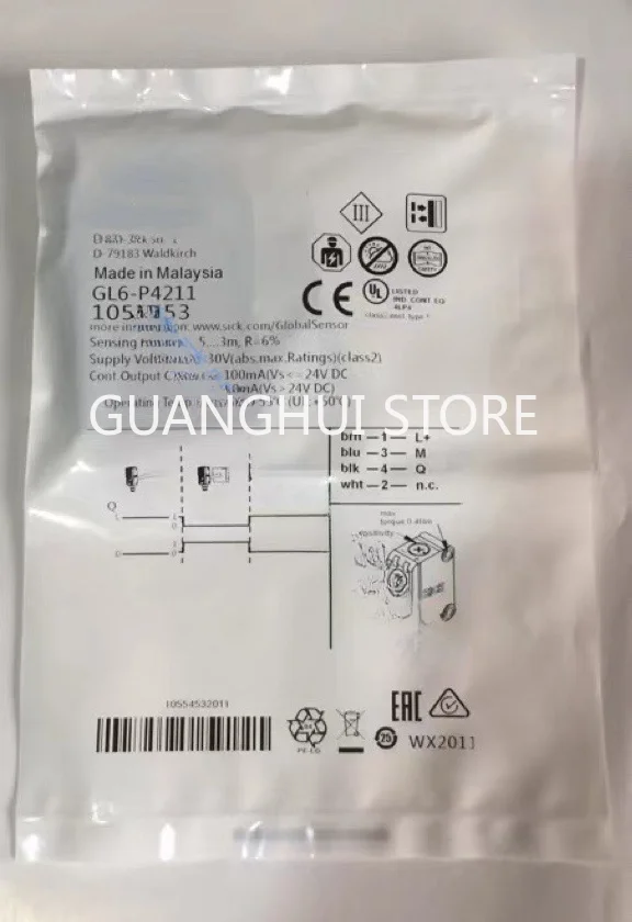 

GL6-P1212 GL6-N1111 GL6-P1111 GL6-P1112 GL6-P1112 GL6-P4211 GL6-P4212 GL6-N1211 GL6-N1212 Photoelectric switch sensor