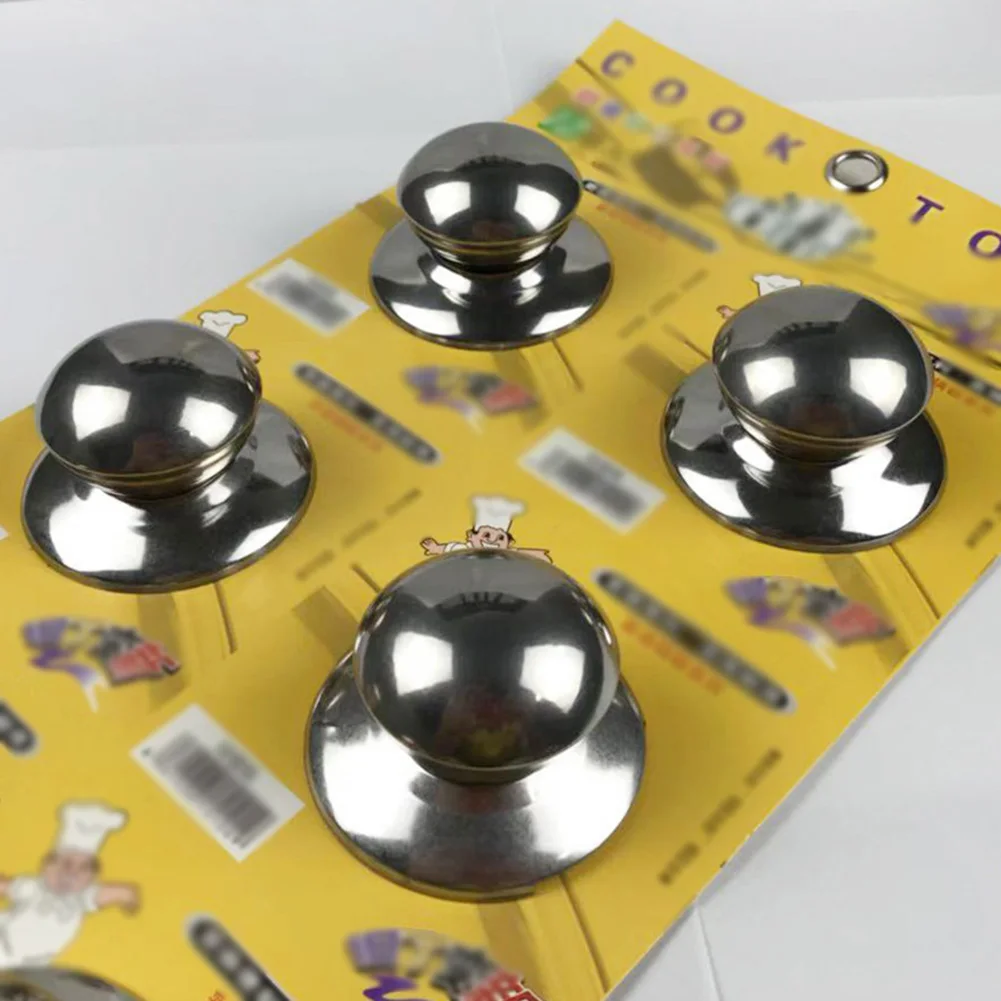 4PCS Replacement Pot Pan Lid Universal Hand Grip Knob Handle Cover Pot Handle Kitchen Utensils Cookware Holding Handles Pan Part