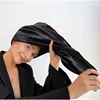 Microfiber Hair Wrap Towel Double Layer Curly Hair Turban Towel for Women Satin Hair Drying Towel for Curly Hair 3