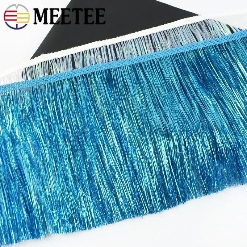 2/5/10Meters Colorful Fringes Tassels Clothes Dress Lace Trim Curtain Decoration Ribbon DIY Garment Accessories Meetee 15cm tassel fringe tassel decoration tassel accessories tassel trim mini tassels