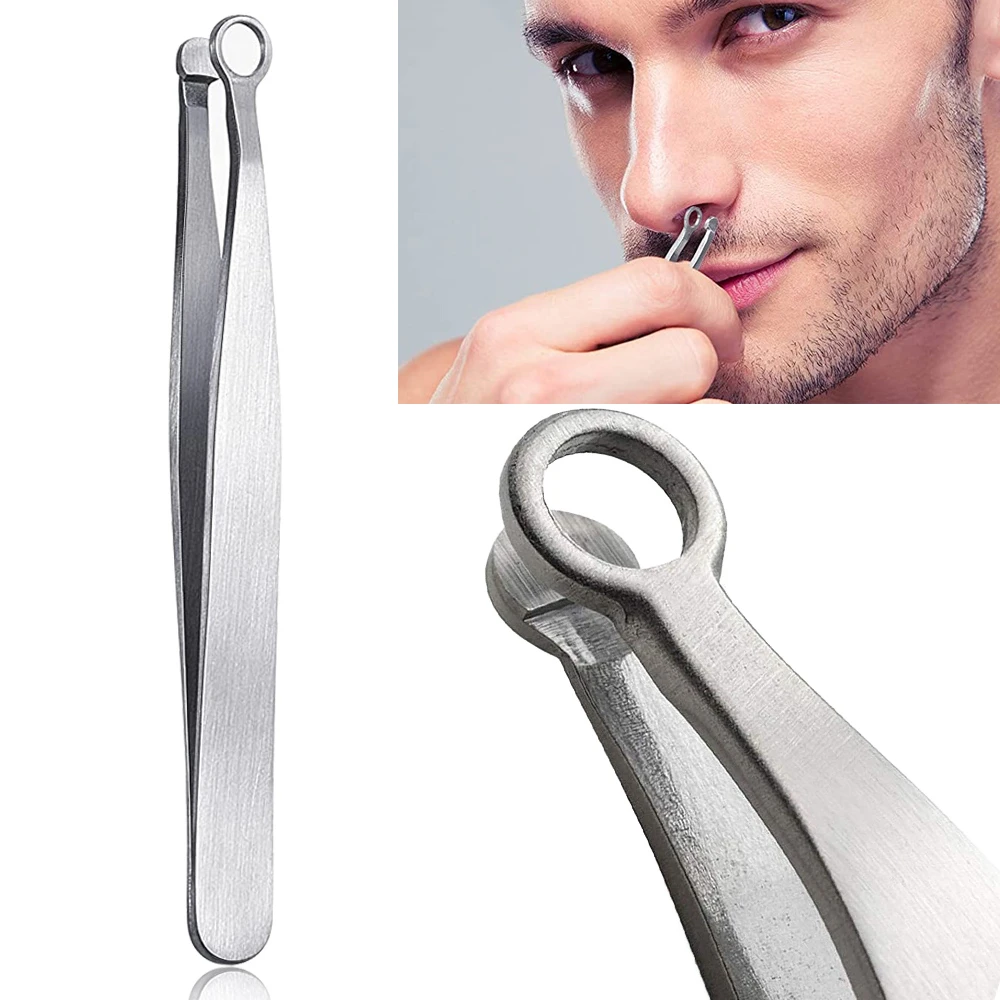 Nose Trimming Tweezers Women Face Hair Remover Hair Trimmers Stainless