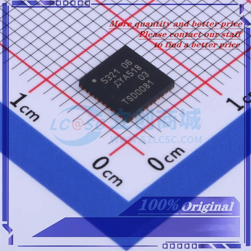 

1 шт./партия PN5321A3HN/C106,51 QFN-40-EP(6x6) PN5321A3HN новый оригинальный товар в наличии на складе