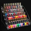 Nail Polish Display Stand Acrylic Transparent Multi-Layer Manicure Rack Nail Shop Cosmetic Rack Nail Polish Storage Rack 2