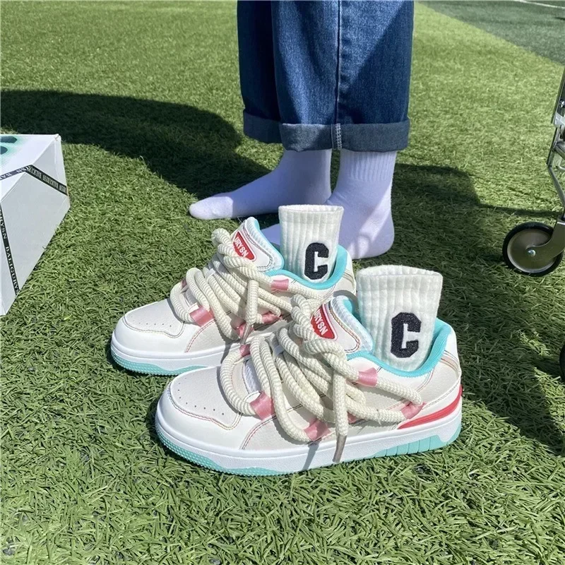 Shoes Sneakers Woman Shoes Tennis Female Fashion Platform Trainers