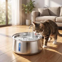 4L Smart Pet Water Fountain, circular faucet design, automatic circulation, large-capacity feeder for cats and dogs 3