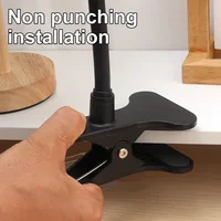 Support de Webcam Portable sans poinçonnage, pour moniteur de bébé, support de caméra, Kit de montage torsadé Flexible à la maison, se fixe au berceau 3