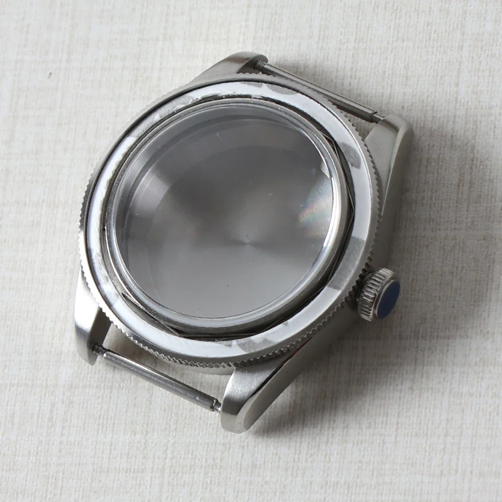 Cassa Orologio 39mm Per Movimento Seiko NH35 NH36 Custodia Per Orologio 39 Mm In Acciaio Inox Con Vetro Zaffiro - Per Movimenti NH35/NH36, Nuovo Con Etichette Honor Watch GS 3