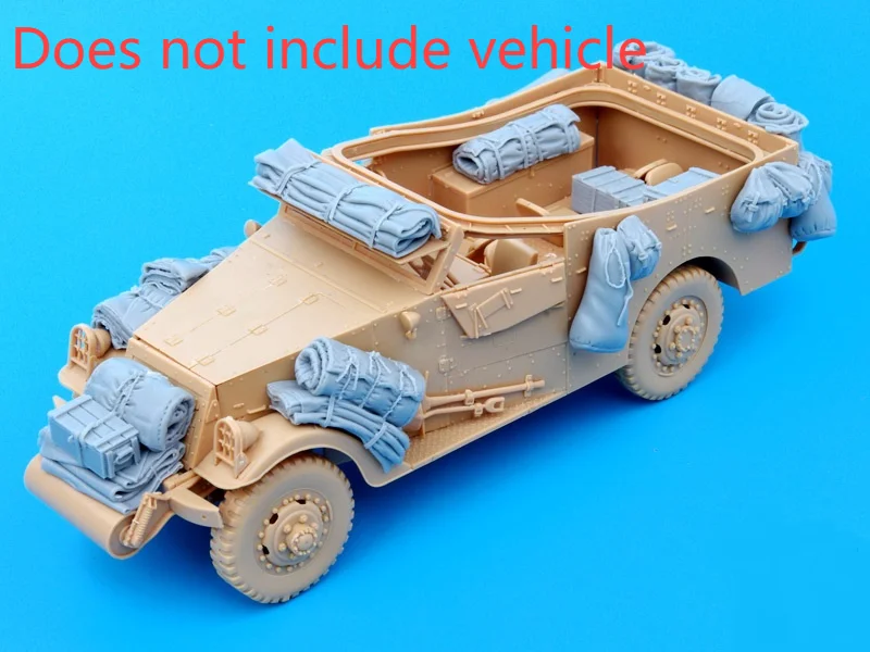 

1:35 Scale Resin Die-cast Armored Vehicle Parts Modification Does Not Include Unpainted Tank Model 35397