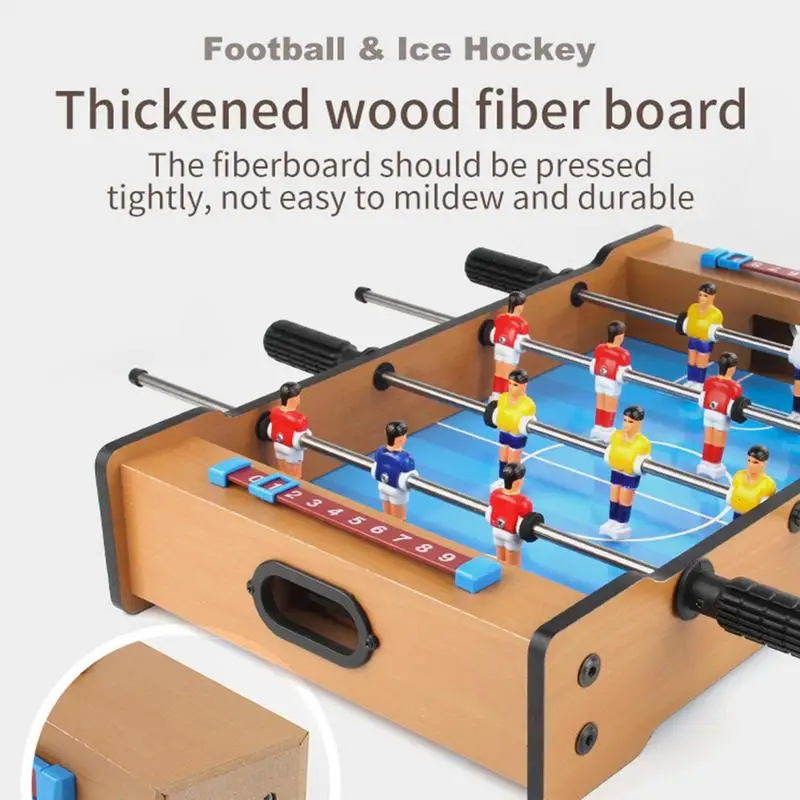 Football Table Game Multi Soccer Desktop Game Competition Air Hockey Table For Boys And Girls Hand Soccer Board Games For Indoor