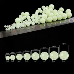 Luminous Fishing Beads - Glow-in-the-Dark Tackle Enhancers (100 Pack) - 5mm (100pcs)