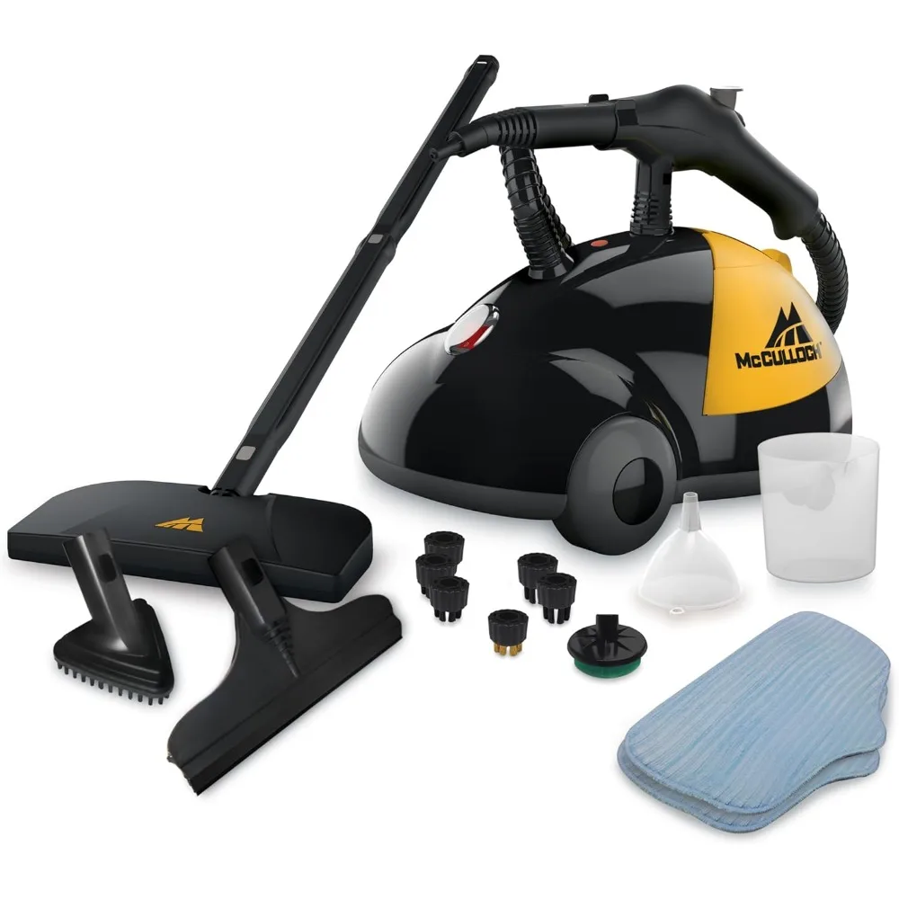 Deluxe Canister Steam Cleaner with 23 Accessories, Chemical-Free Pressurized Cleaning for Most Floors, Counters 6