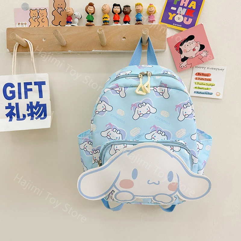 

Рюкзак Hello Kitty Cinnamoroll с мультипликационным принтом, милые аксессуары, подарок