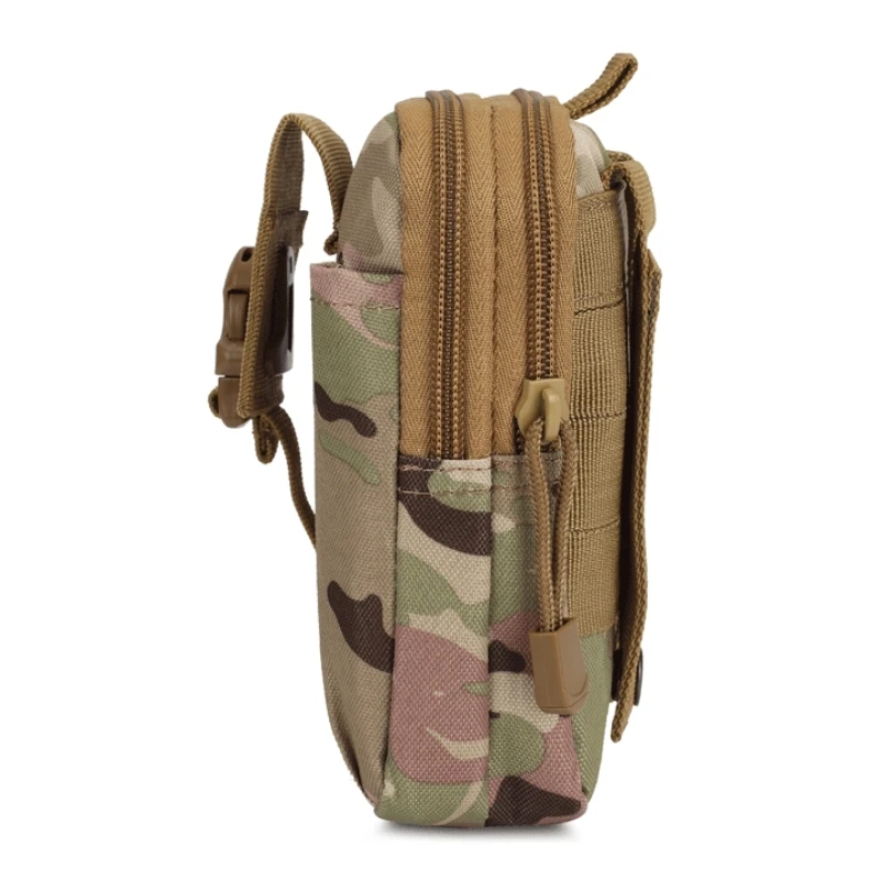 Molle Tactical Pouch Belt Waist Pack Men Small Pocket Survival Tool Bag for Runing Travel Camping Hunting Hiking Bags 2