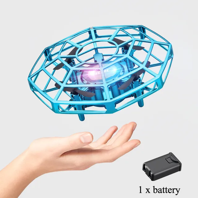 Induction aircraft Mini Drone UFO Toys Infrared Sensing Control Hand Flying Aircraft Quadcopter Infraed RC Helicopter Kid Toy