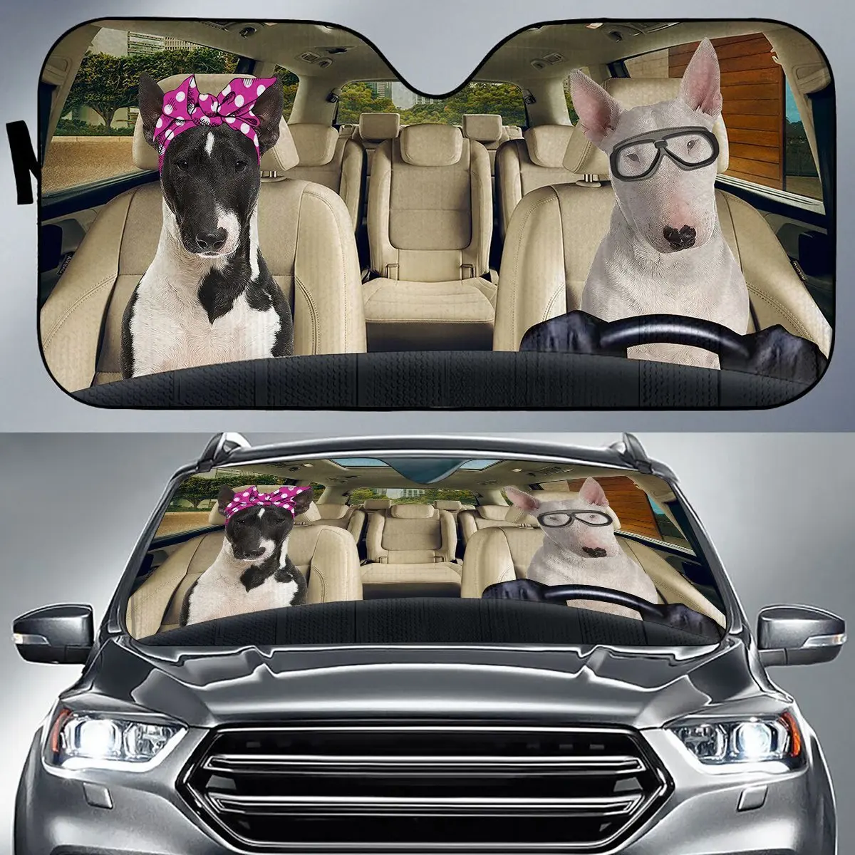 Рисунок 4 - Солнцезащитный козырек для собаки Бультерьера