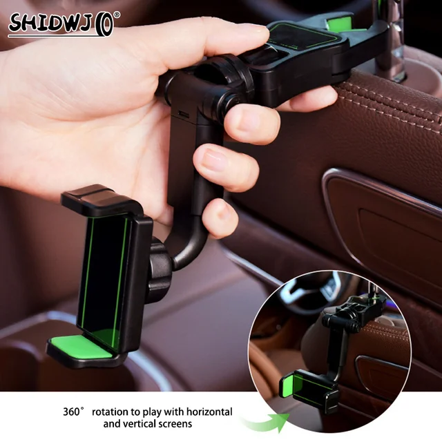 Supporto Universale Telefono Auto Specchietto Retrovisore - Foto 10