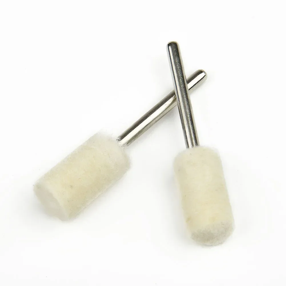 25Pcs Felt Polishing Buffing Buffer Pad Set Accessories For Rotary Tools Felt Buffing Wheels Felt Polishing Cushion Kits 2