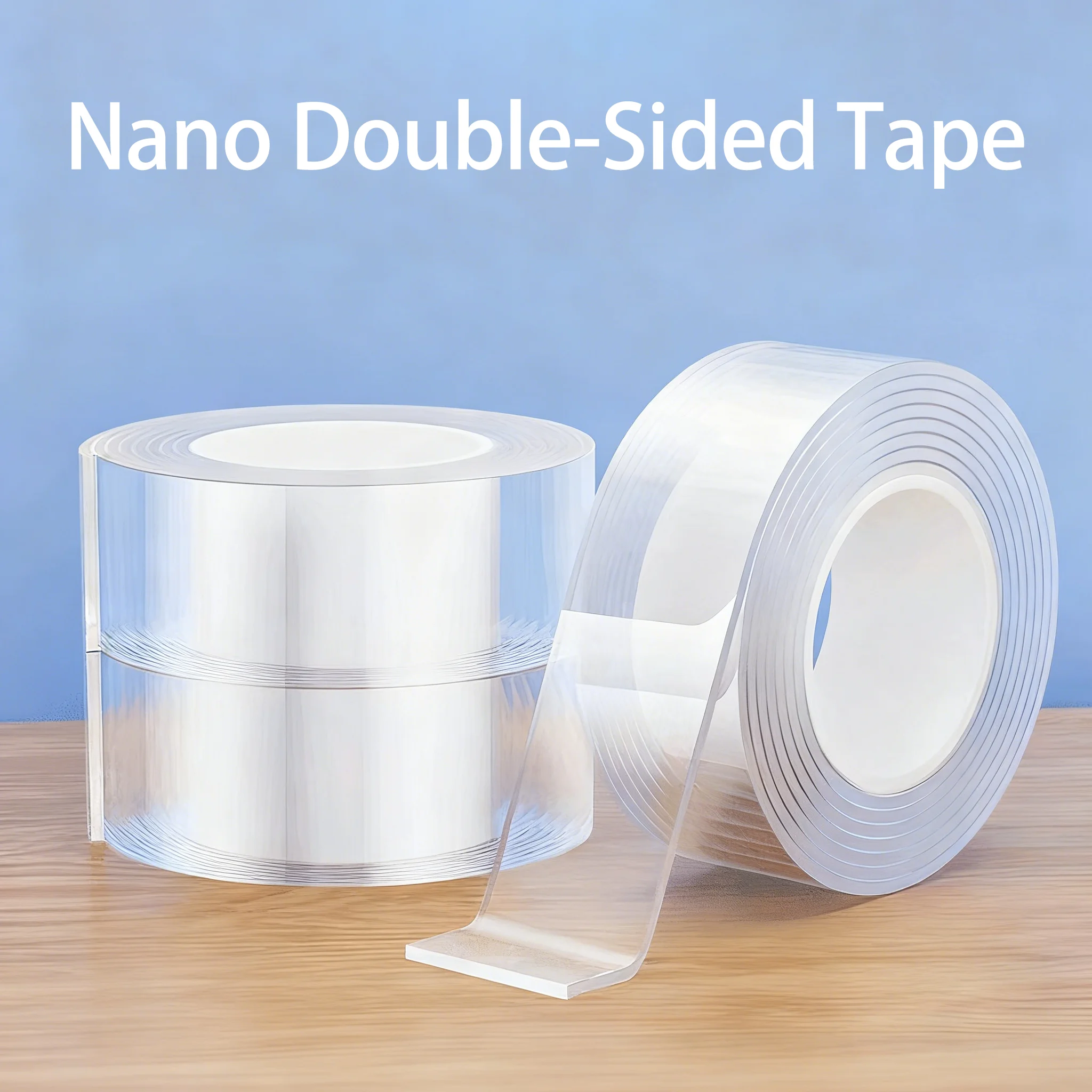 Ultra-Strong Nano Double-Sided Reusable Adhesive Tape