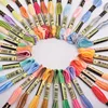 78-color segment dyed embroidery thread handmade accessories cross-stitch thread gradient two-color embroidery thread 1