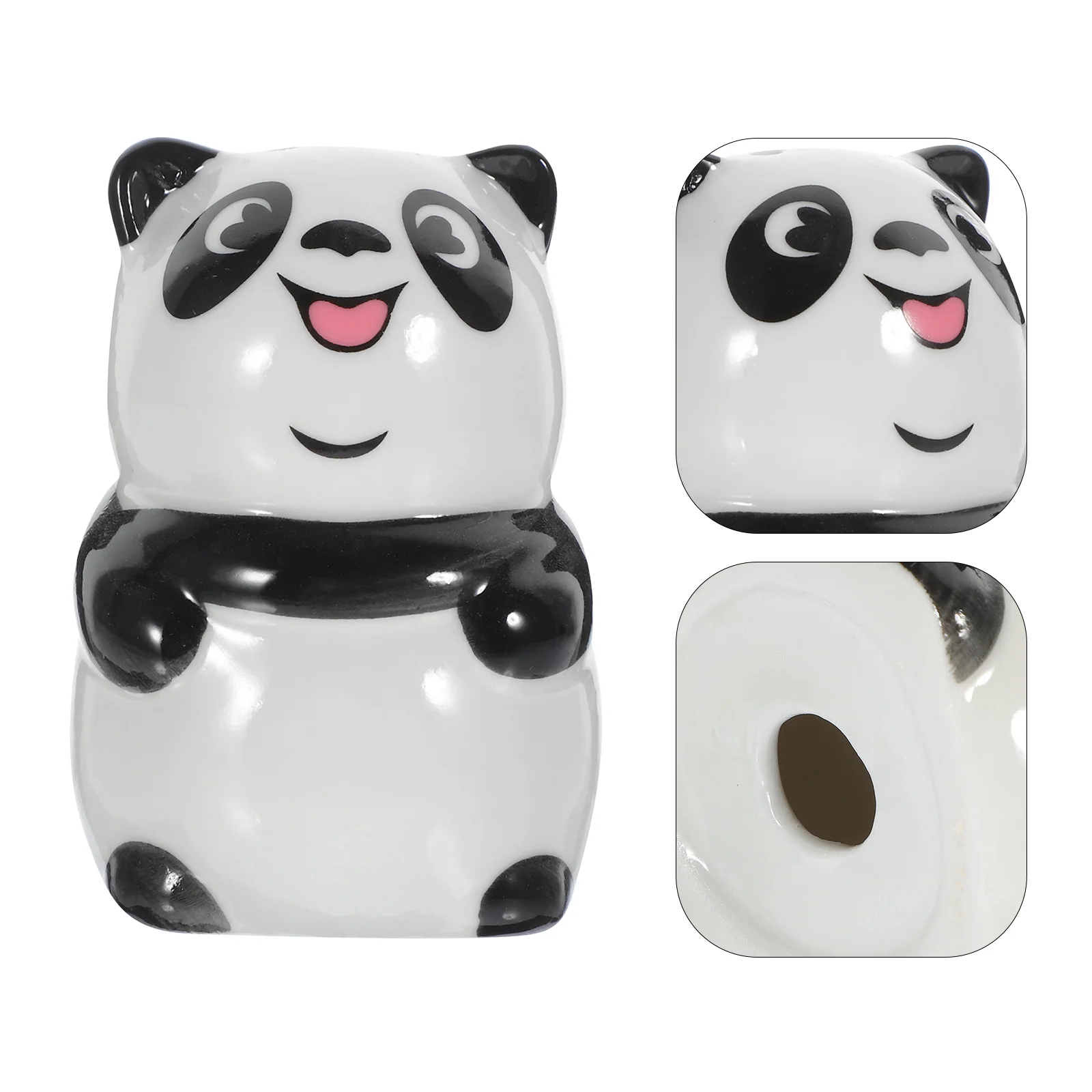 

Pepper Shaker Ceramic Spice Shaker Cartoon Panda Shaped Seasoning Shaker