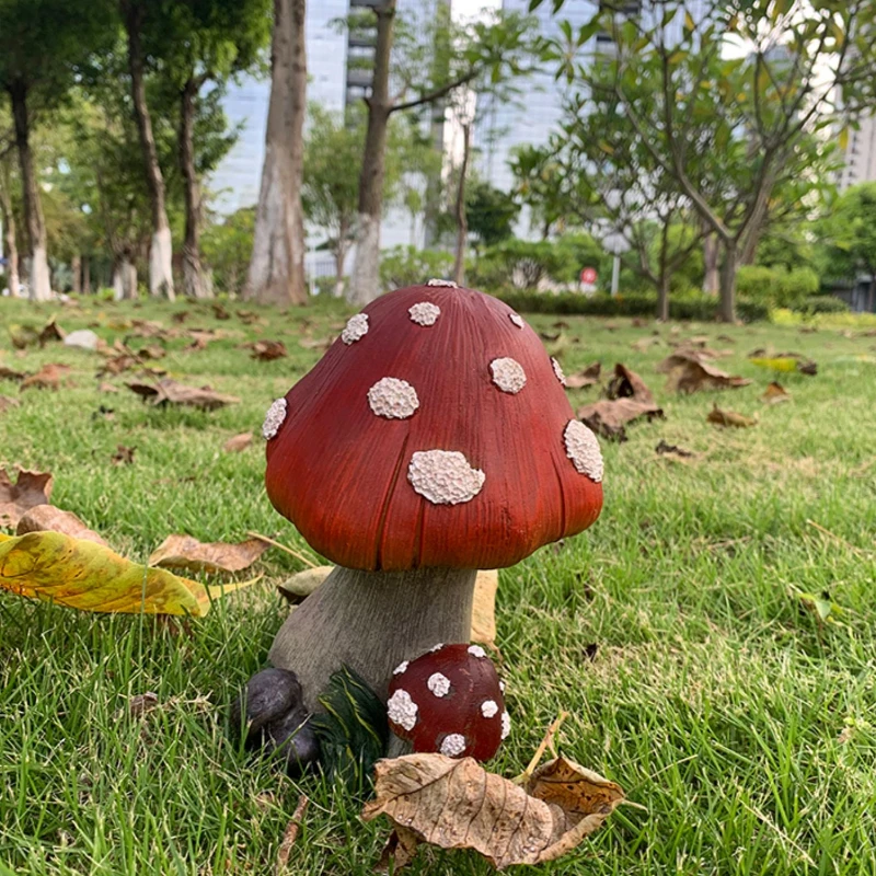 Outdoor Mushroom Garden Decor 6