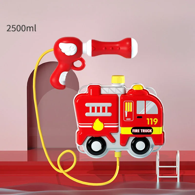 

Kids Cartoon Backpack Water Gun Launcher High Capacity Water Shooter Soaker Toy Summer Outdoor Beach Tools Swimming Pool Toys