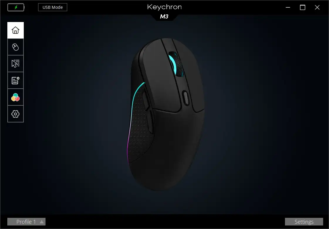 Keychron M3 ワイヤレスマウス 本体 Keychron M3 ワイヤレスマウス | kopek｜
