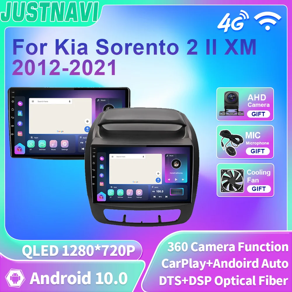 Android Car Stereo For KIA Sorento 2013-2015 - 9-inch Touch Screen GPS, CarPlay & Android Auto - View #4