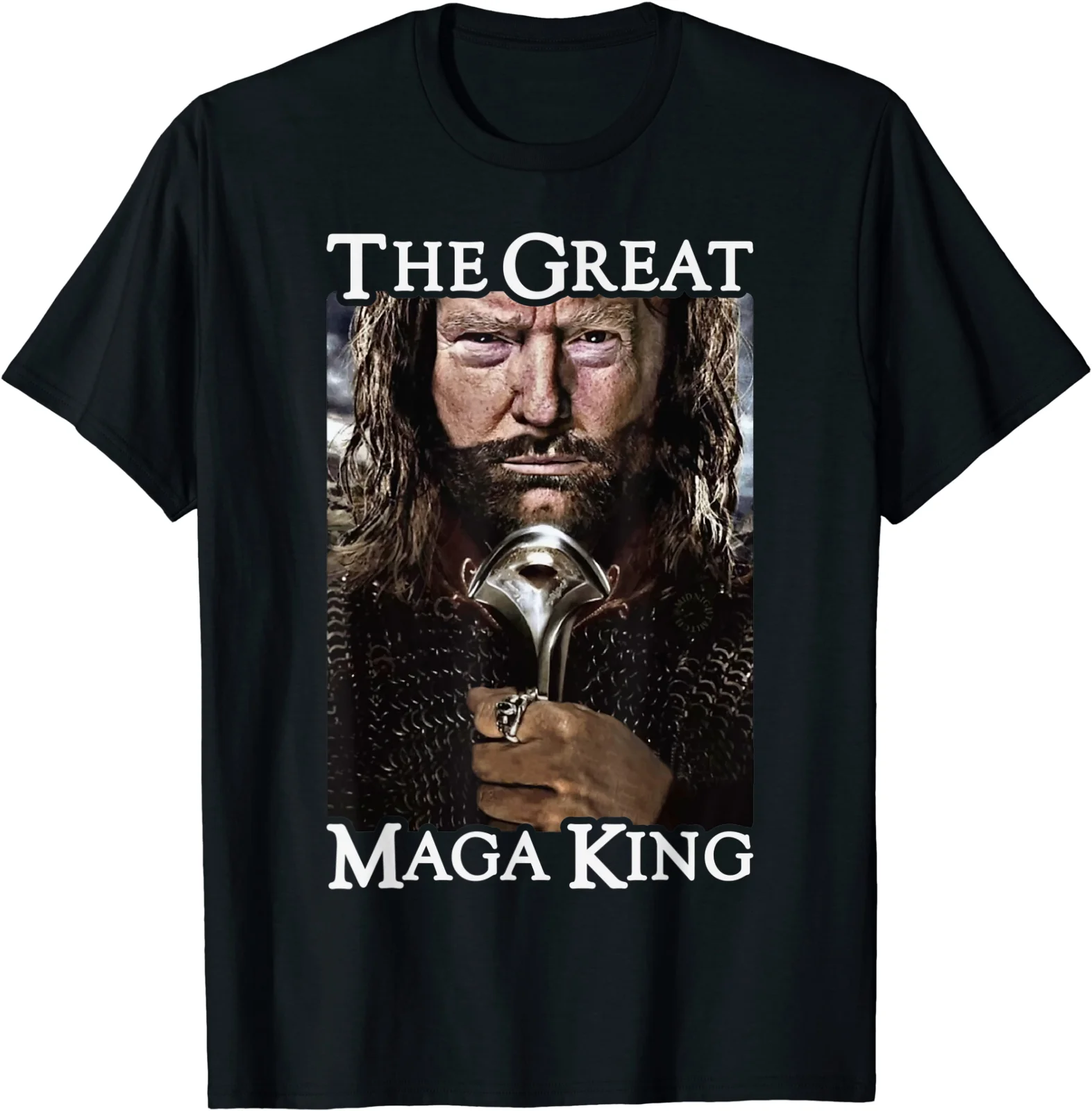

The Great Maga King - The Return Of The Ultra Maga футболка King повседневные футболки из 100% хлопка с коротким рукавом свободный верх