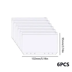 Budget Binder Notebook with Cash Envelopes for Money Management and Savings Organization (Zipper bag)