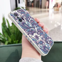 Elegant Peacock Feather Silicone Phone Case - Vibrant Design & Durable Protection for Xiaomi 14T (White)