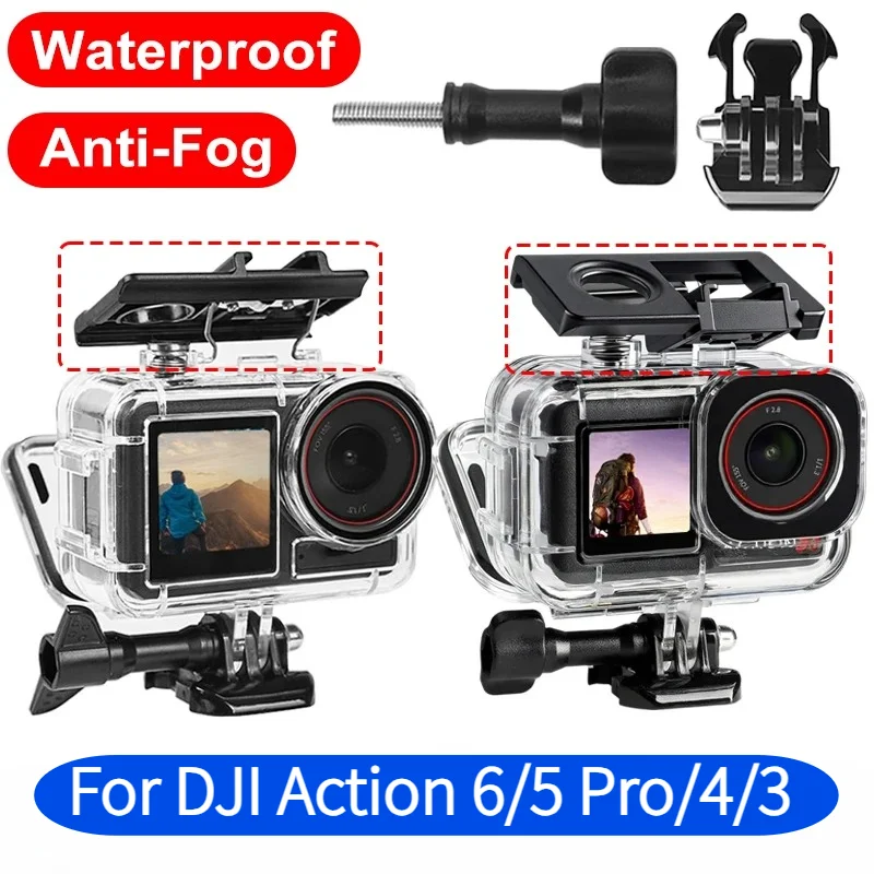 Transparent Waterproof Protective Case with Bracket
