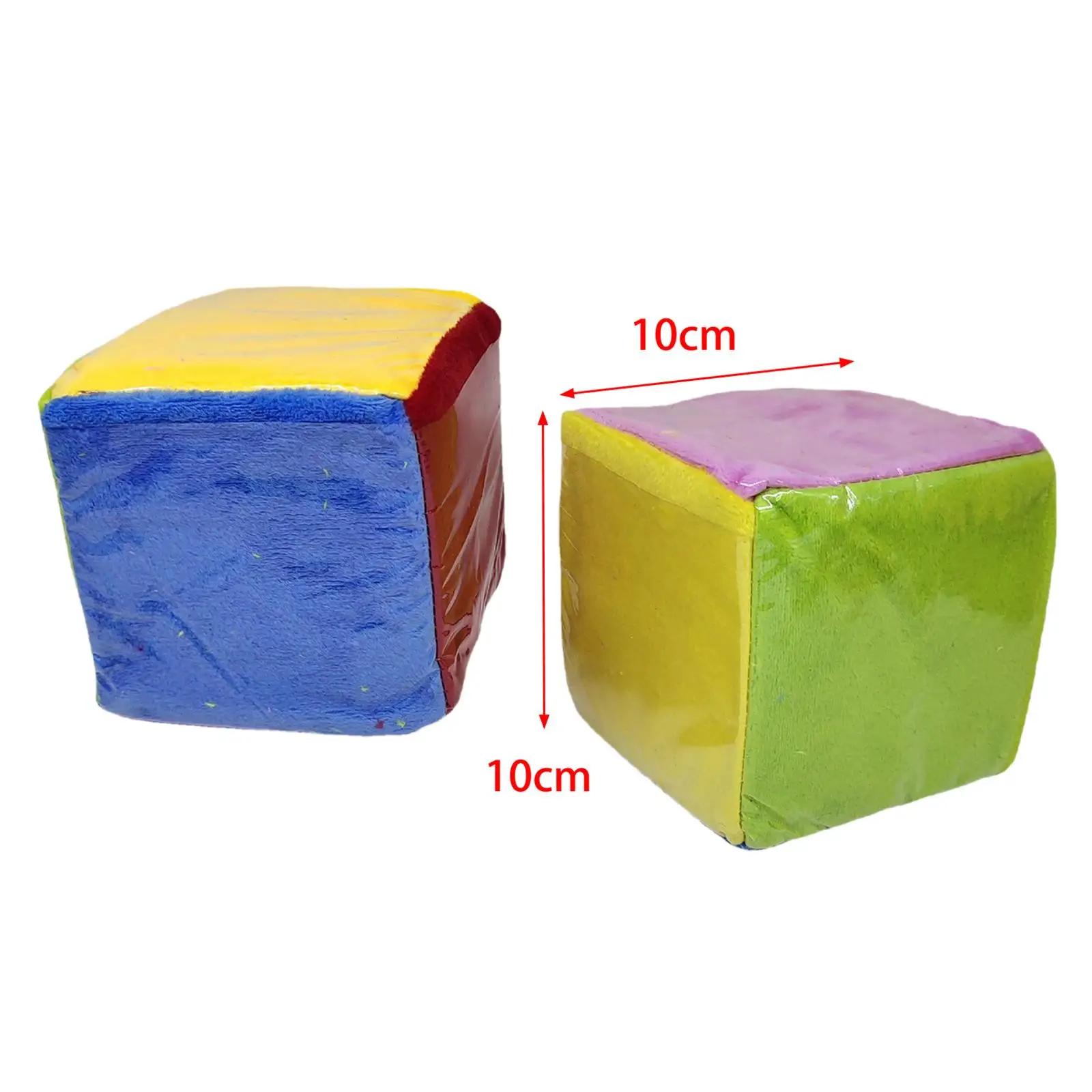 Dadi Gioco Educativi Per Bambini 4 Pollici Con Tasche Trasparenti – Set Da 2 Per Insegnamento E Attività