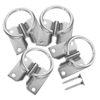 4pcs Horse Tie Ring Fasteners Equestrian Hooks Horse Safe Tie Blocker Ring Horse Training Equipment Accessories 2