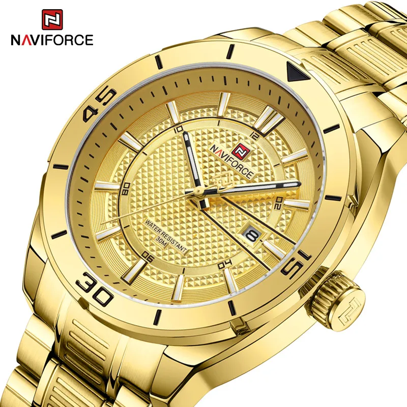 

Top Brand NAVIFORCE Men Watches Personality Luxury Men's Fashion Casual Dress Watch Sport Quartz Wristwatches Relogio Masculino