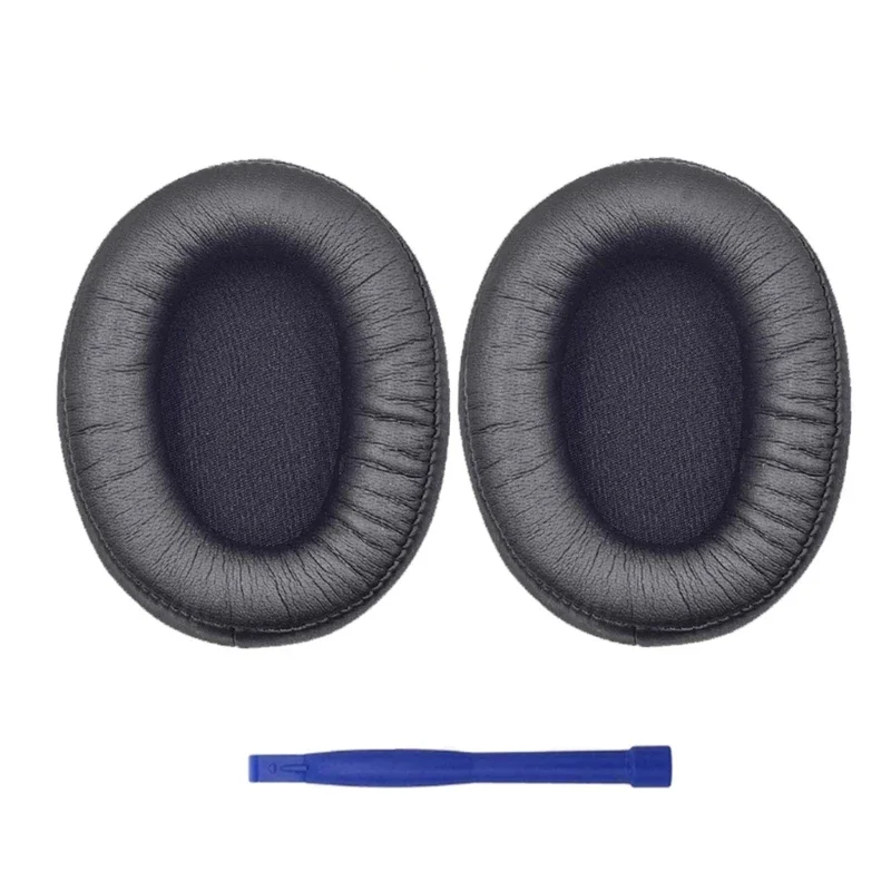 Enhanced Leather Ear Cushion Earpads for Gaming Headphones and Headband Cover