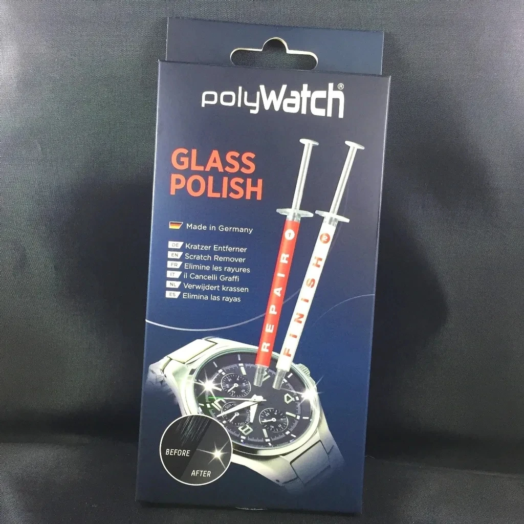 Polywatch Glass Polish - Scratch Remover for mineral glass