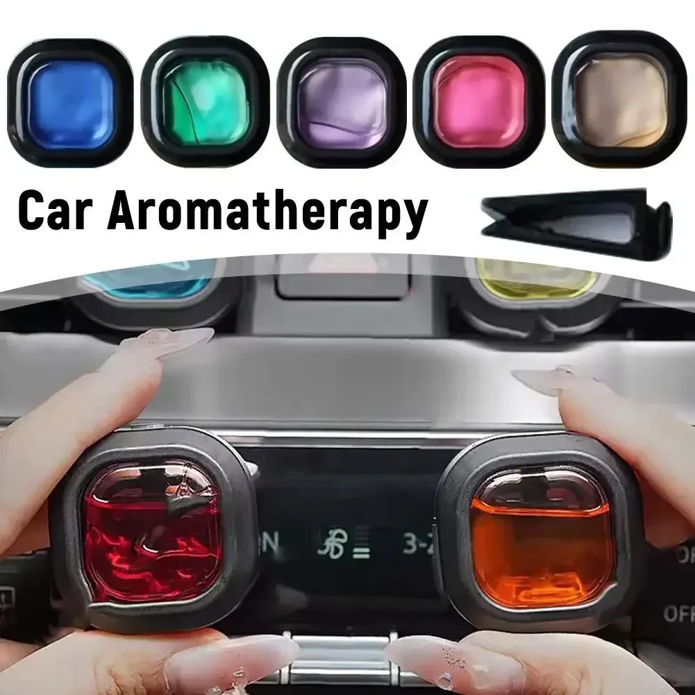 Premium Car Vent Clip Air Freshener Set - Long-Lasting Odor Eliminator, Up to 30 Days