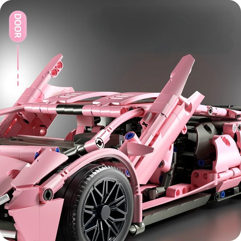 Tecnica di auto sportive fai-da-te 1:14 Auto da corsa Assemblaggio di