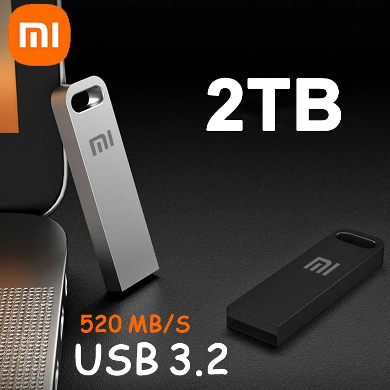 USB Flash Drive Xiaomi 2TB Metal Waterproof