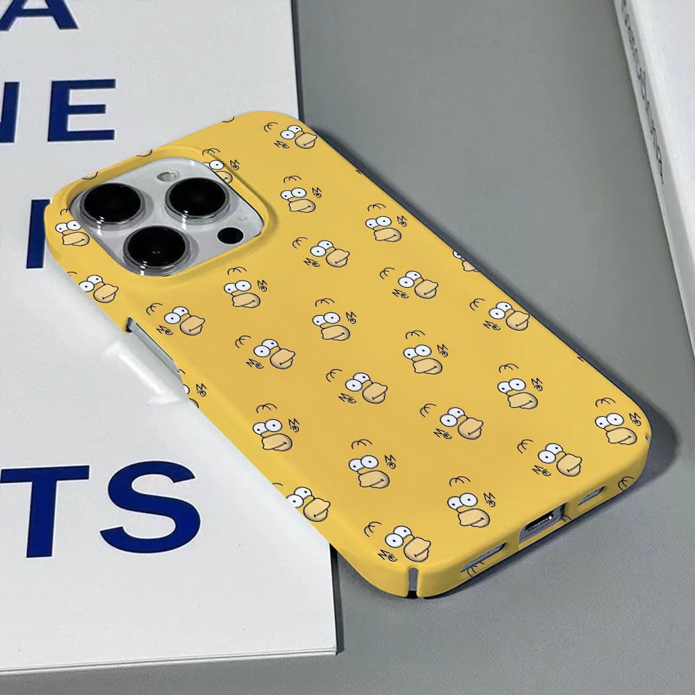 Cute Cartoon Themed Phone Case - Glossy HD Hard PC Cover