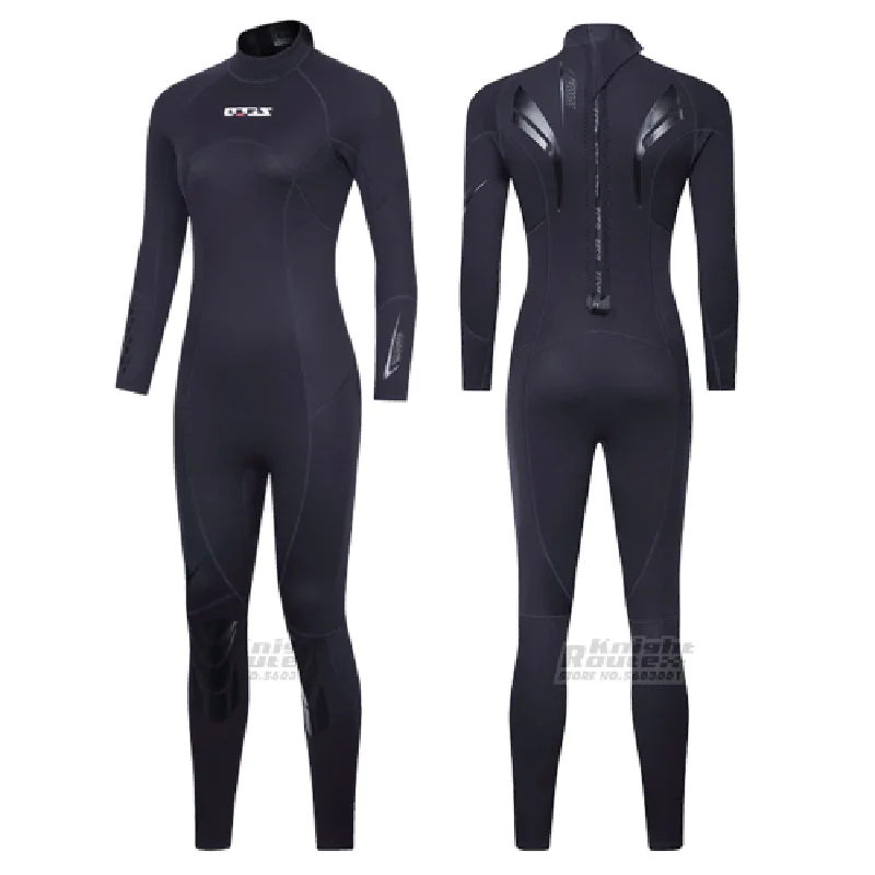 

Wetsuit 3mm Neoprene Jacket Pants Plus Size Women Swimsuit Scuba Diving Suit