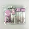 7pc/Set Travel Mini Makeup Cosmetic Face Cream Pot Bottles Plastic Transparent Empty Make Up Container Bottle Travel Accessories 6