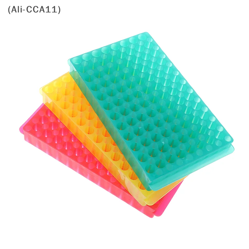 96-well Double-sided Coloured Miniature Centrifuge Tube Rack Laboratory 0.5ml/1.5ml/2ml EP Tube Holders