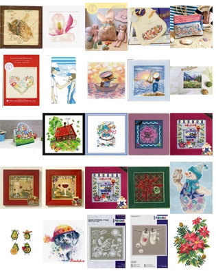 Magnolia Cross Stich Ricamo Set Disegno Elettronico Cross Stich Kit Cucito