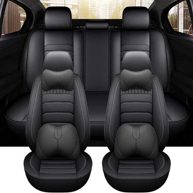 Housse de siège de voiture en cuir, ensemble complet, accessoires  d'intérieur, pour Renault, Trafic 2, Clio 3, BMW F20, Peugeot 208, 307, 301  - AliExpress