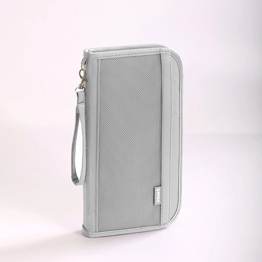 Grey card bag