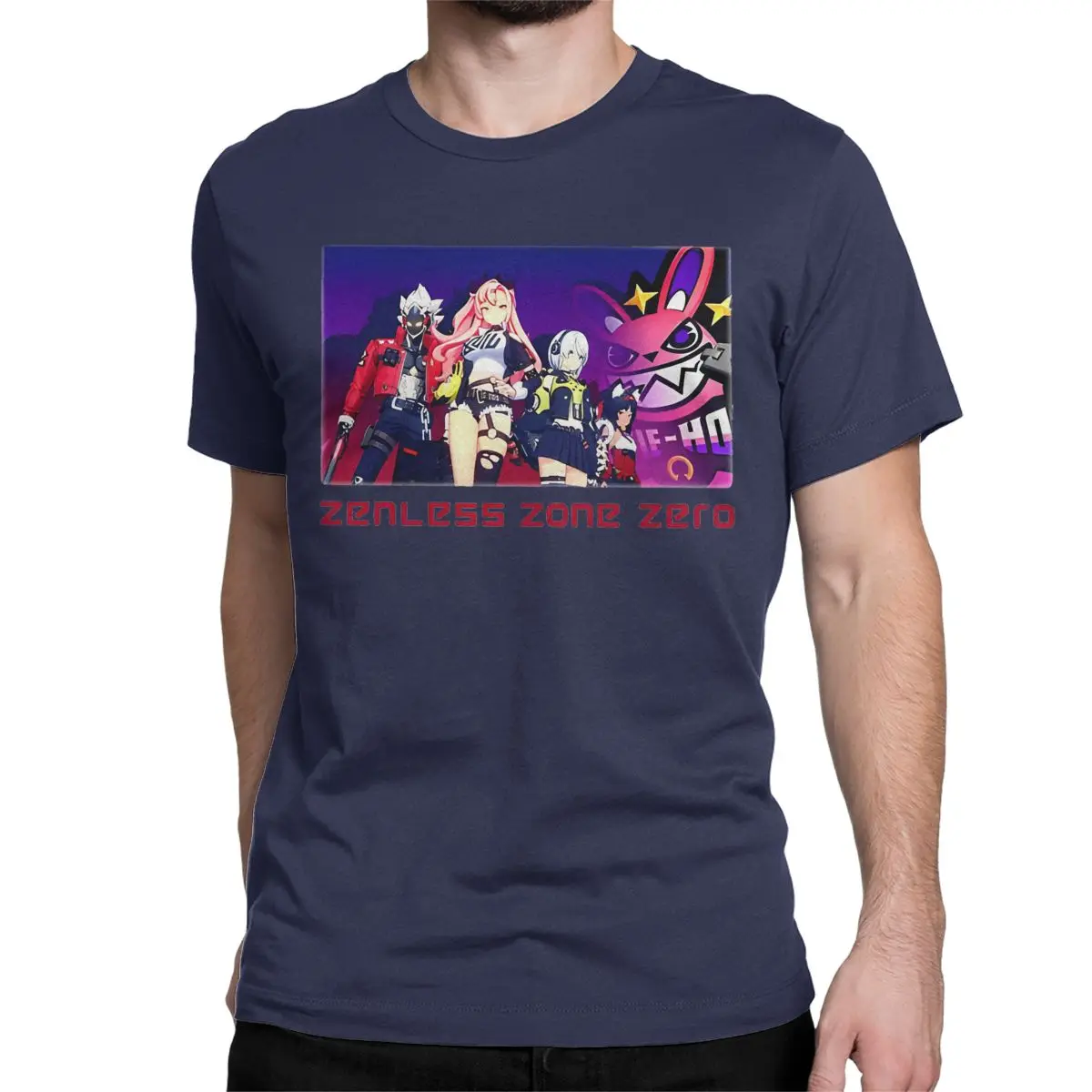 thumbnail image 1 of Camisetas de anime Zenless Z Zero para hombre y mujer, divertidas camisetas de algodón, cuello redondo, manga corta, idea de regalo, ropa, 1 of 7