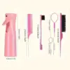 Hair Styling Toddler Loop Topsy Rat Pony Tail Tools Braid Edge Brush Set Comb Sprayer Bottle Hairdressing Accessories kids Girls 6