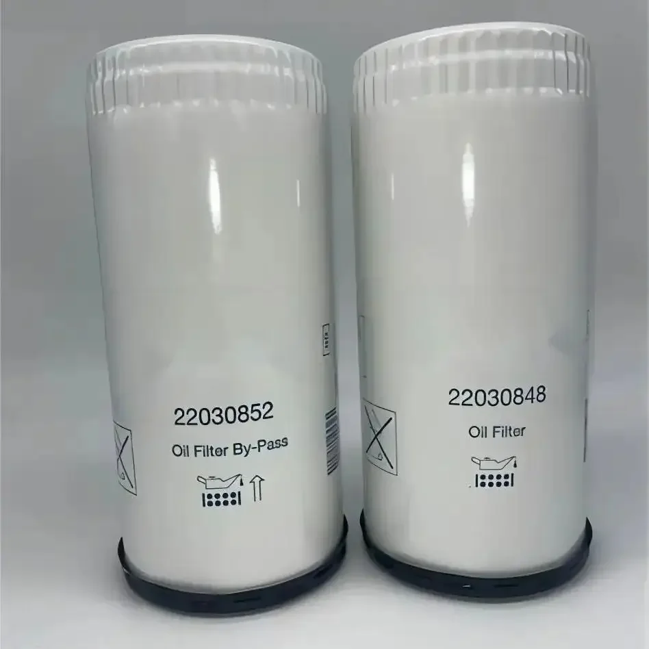 Xinmiao Marine engine filter 22030848 22030852 Compatible with Volvo Penta Engine D4 D6 (Oil filter+Oil filter by-pass)